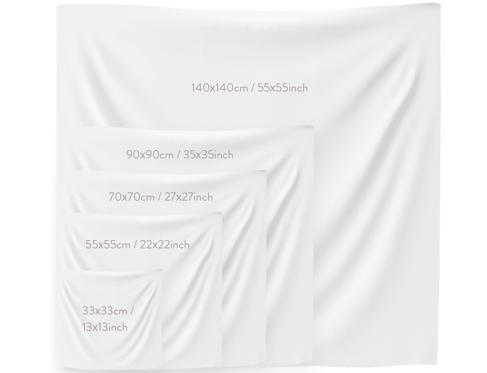 Scarf sizes 1850 1415